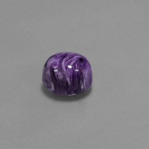 Charoïte Violet naturelle Coupe ovale, 4.74 ct, Opaque