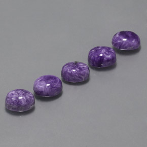 Achetez naturel ct violet charoïte gems, coupe ovale, en provenance russie chez gemselect. en stock, livraison internationale!