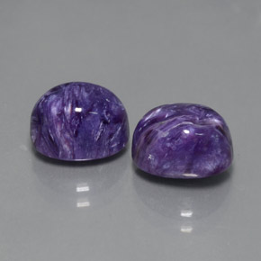 Achetez naturel ct violet charoïte gems, coupe ovale, en provenance russie chez gemselect. en stock, livraison internationale!