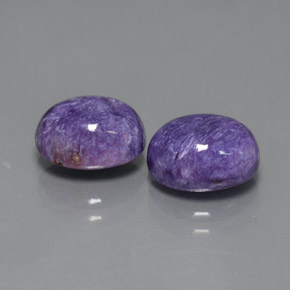Achetez naturel ct violet charoïte gems, coupe ovale, en provenance russie chez gemselect. en stock, livraison internationale!