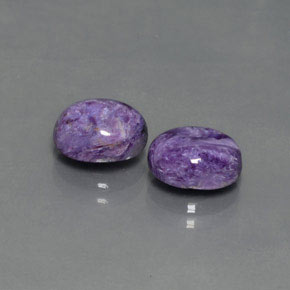 Achetez naturel ct violet charoïte gems, coupe ovale, en provenance russie chez gemselect. en stock, livraison internationale!