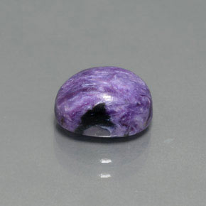 Charoïte violet naturelle coupe ovale, 2,72 ct, opaque