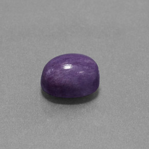 Charoïte violet naturelle coupe ovale, 1,84 ct, opaque