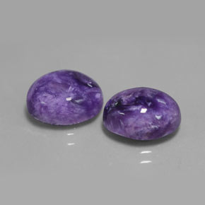 Achetez naturel ct Violet Charoïte gems, Coupe ovale, En provenance Russie chez GemSelect. En stock, livraison internationale!