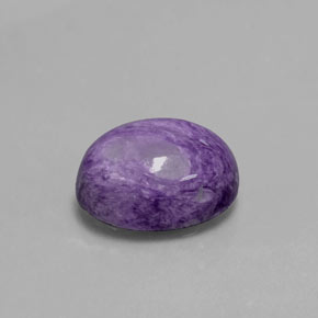 Charoïte violet naturelle coupe ovale, 4,08 ct, opaque