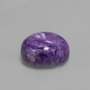 Charoïte Violet naturelle Coupe ovale, 5.14 ct, Opaque
