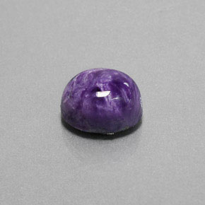 Charoïte Violet naturelle Coupe ovale, 5.15 ct, Opaque
