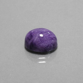 Charoïte Violet naturelle Coupe ovale, 4.20 ct, Opaque
