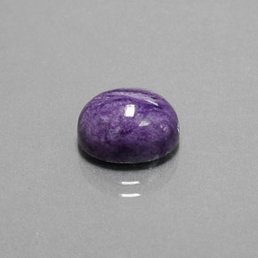 Charoïte Violet naturelle Coupe ovale, 4.44 ct, Opaque