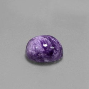 Charoïte Violet naturelle Coupe ovale, 4.07 ct, Opaque
