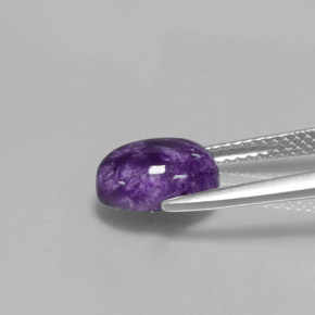 Charoïte Violet naturelle Coupe ovale, 2.00 ct, Opaque