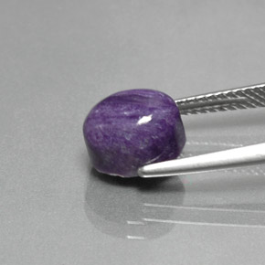 Charoïte Violet naturelle Coupe ovale, 3.24 ct, Opaque