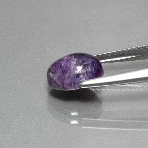 Charoïte Violet naturelle Coupe ovale, 1.84 ct, Opaque