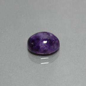 Charoïte Violet naturelle Coupe ovale, 1.84 ct, Opaque