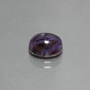 Charoïte violet naturelle coupe ovale, 2,11 ct, opaque