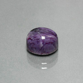 Charoïte Violet naturelle Coupe ovale, 3.12 ct, Opaque