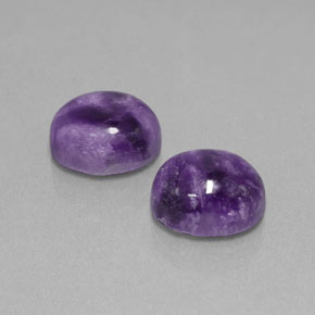Achetez naturel ct violet charoïte gems, coupe ovale, en provenance russie chez gemselect. en stock, livraison internationale!
