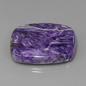 Charoïte Violet naturelle Coupe coussin, 53.76 ct, Opaque