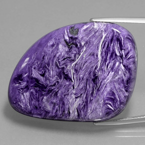 Charoïte Violet naturelle Forme fantaisie, 63.04 ct, Opaque