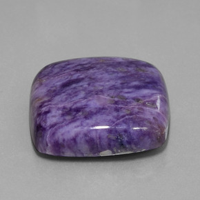 Charoïte Violet naturelle Coupe coussin, 39.43 ct, Opaque