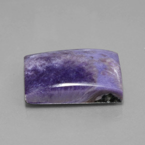 Charoïte Violet moyen-foncé naturelle Baquette, 45.37 ct, Opaque