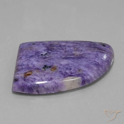 Charoïte Violet foncé naturelle Fantaisie, 43.72 ct, Opaque