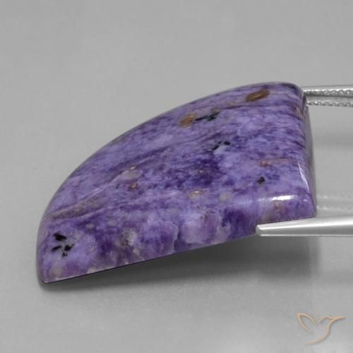 Charoïte Violet foncé naturelle Fantaisie, 43.72 ct, Opaque
