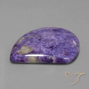 Charoïte Violet moyen naturelle Fantaisie, 54.00 ct, Opaque