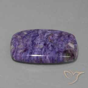 Charoïte Violet moyen naturelle Coussin, 43.17 ct, Opaque