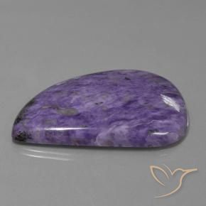 Charoïte Violet foncé naturelle Fantaisie, 78.03 ct, Opaque