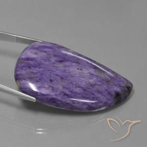 Charoïte Violet foncé naturelle Fantaisie, 78.03 ct, Opaque