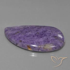 Charoïte Violet foncé naturelle Fantaisie, 79.11 ct, Opaque