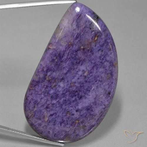 73.19ct Naturel Violet foncé Charoïte, Fantaisie, Opaque