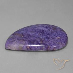Charoïte Violet foncé naturelle Fantaisie, 73.19 ct, Opaque