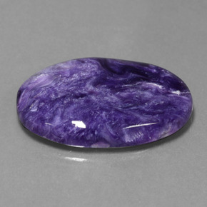 Charoïte Violet naturelle Coupe ovale, 17.12 ct, Opaque