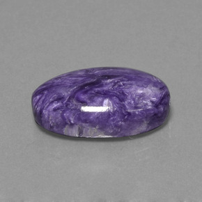 Charoïte Violet naturelle Coupe ovale, 12.95 ct, Opaque