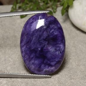 Charoïte Violet naturelle Coupe ovale, 18.80 ct, Opaque