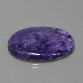 Charoïte Violet naturelle Coupe ovale, 25.19 ct, Opaque