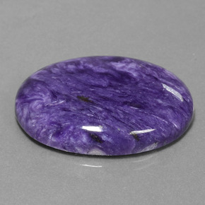 Charoïte Violet naturelle Coupe ovale, 33.07 ct, Opaque