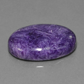 Charoïte Violet naturelle Coupe ovale, 22.70 ct, Opaque