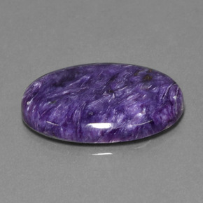 Charoïte Violet naturelle Coupe ovale, 15.89 ct, Opaque