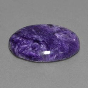 Charoïte Violet naturelle Coupe ovale, 17.78 ct, Opaque