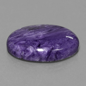 Charoïte Violet naturelle Coupe ovale, 14.80 ct, Opaque
