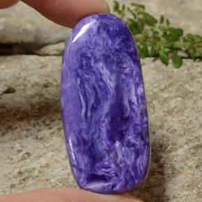 Charoïte Violet naturelle Forme fantaisie, 33.22 ct, Opaque