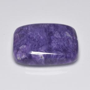 Charoïte Violet naturelle Coupe coussin, 12.98 ct, Opaque