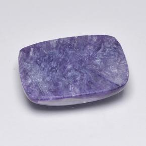 Charoïte Violet naturelle Coupe coussin, 12.98 ct, Opaque