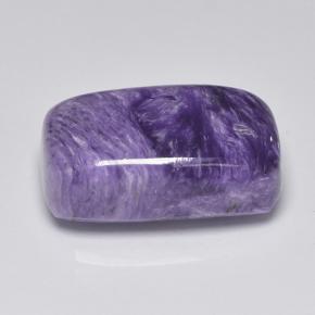 Charoïte violet naturelle coupe coussin, 11,87 ct, opaque