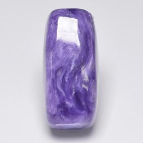 Charoïte violet naturelle coupe coussin, 9,25 ct, opaque
