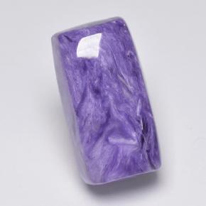 Charoïte violet naturelle baguette, 8,88 ct, opaque