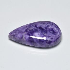 Charoïte Violet naturelle En forme de poire, 13.05 ct, Opaque